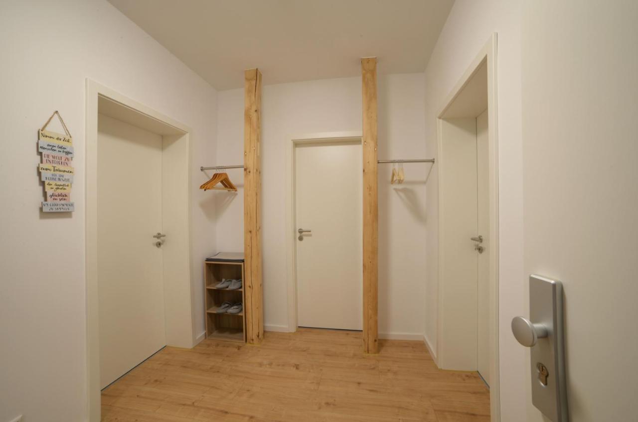 Schoene Ferienwohnung 78M2, 3 Schlafzimmer, 2 Baeder, Zentrumnah, 1Og Erfurt Dış mekan fotoğraf