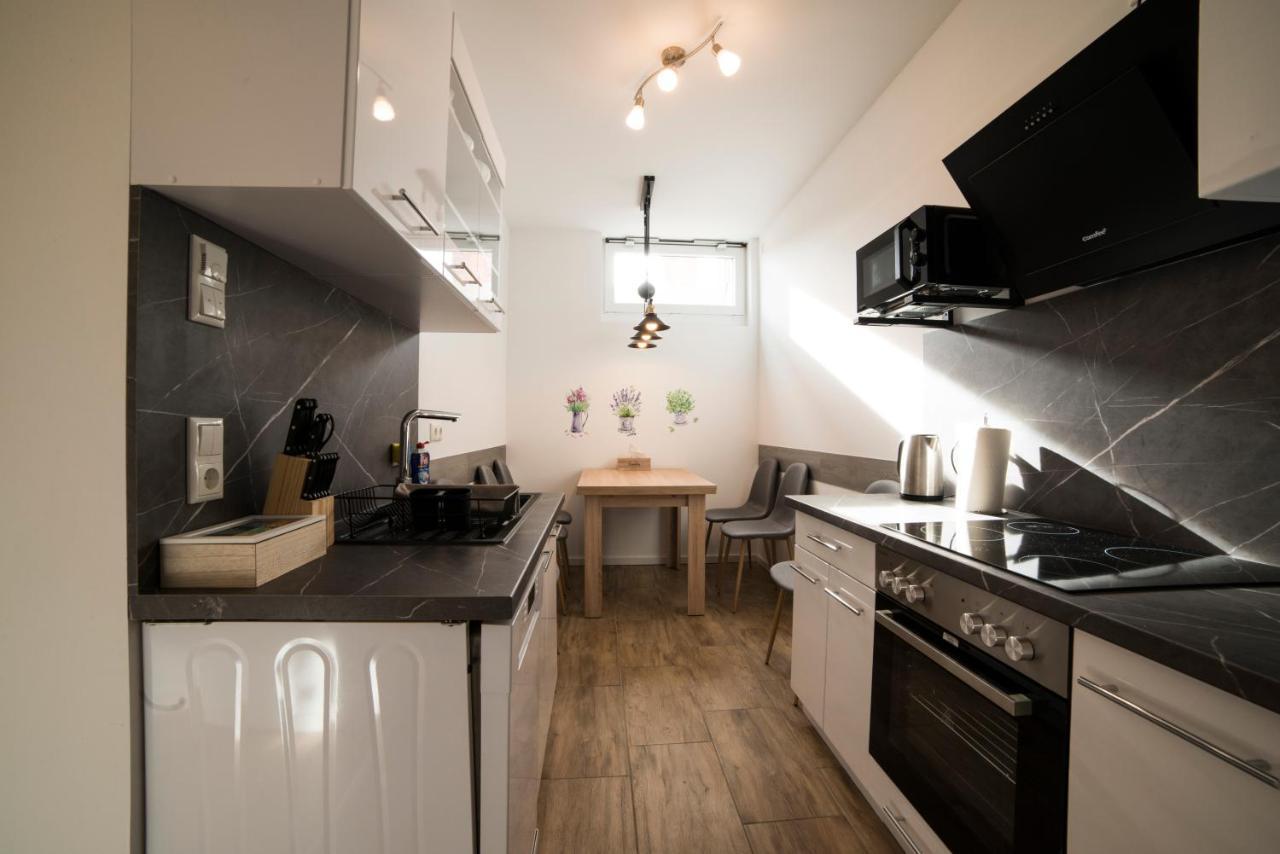 Schoene Ferienwohnung 78M2, 3 Schlafzimmer, 2 Baeder, Zentrumnah, 1Og Erfurt Dış mekan fotoğraf